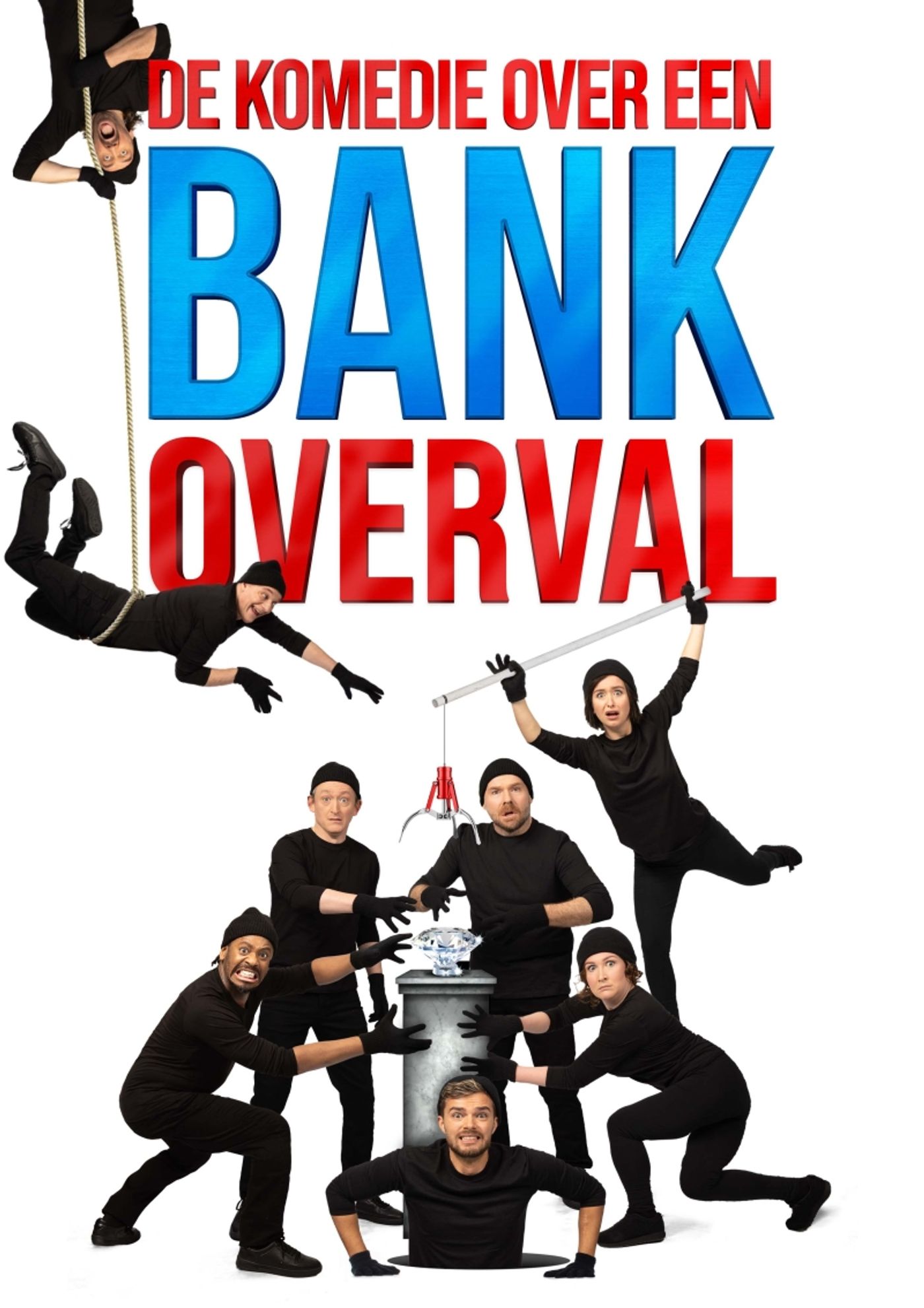 Feature: JON VAN EERD REGISSEERT HILARISCHE WEST-END HIT DE KOMEDIE OVER EEN BANKOVERVAL!  Image