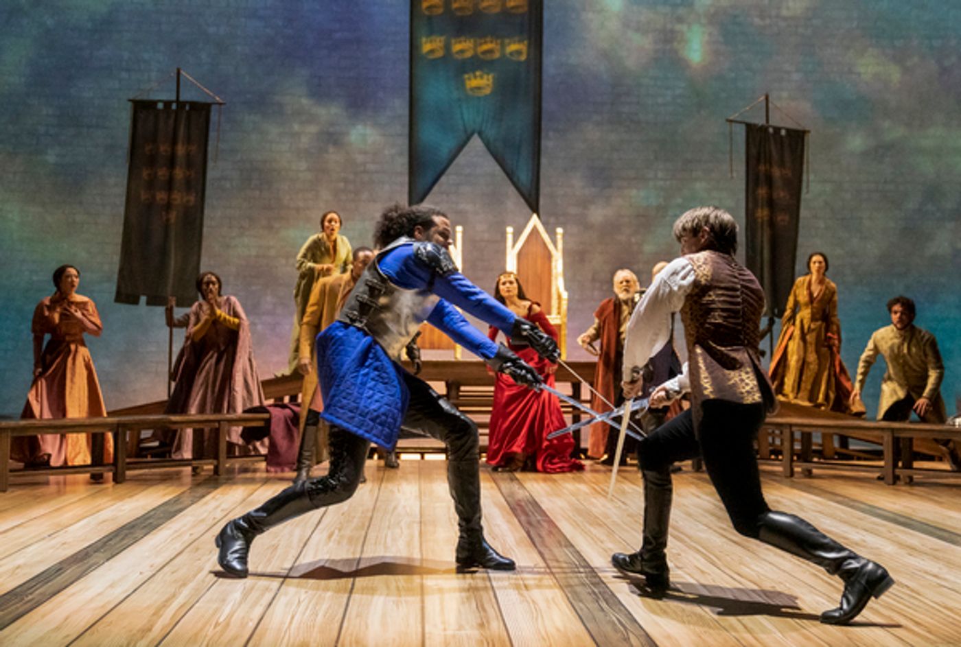 Photos: First Look at Phillipa Soo, Jordan Donica & Andrew Burnap in CAMELOT  Image