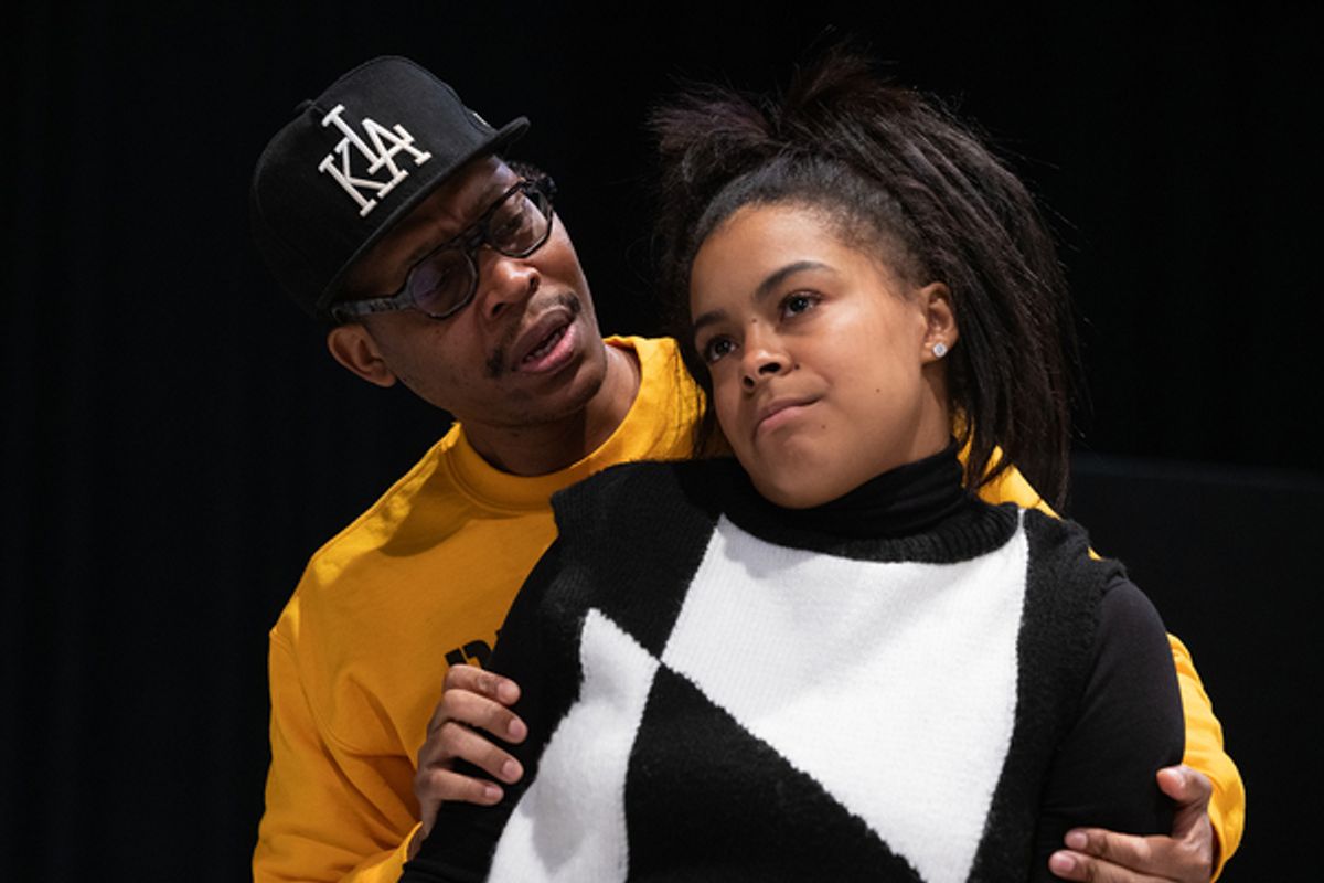 Namir Smallwood and Ayanna Bria Bakari  at 