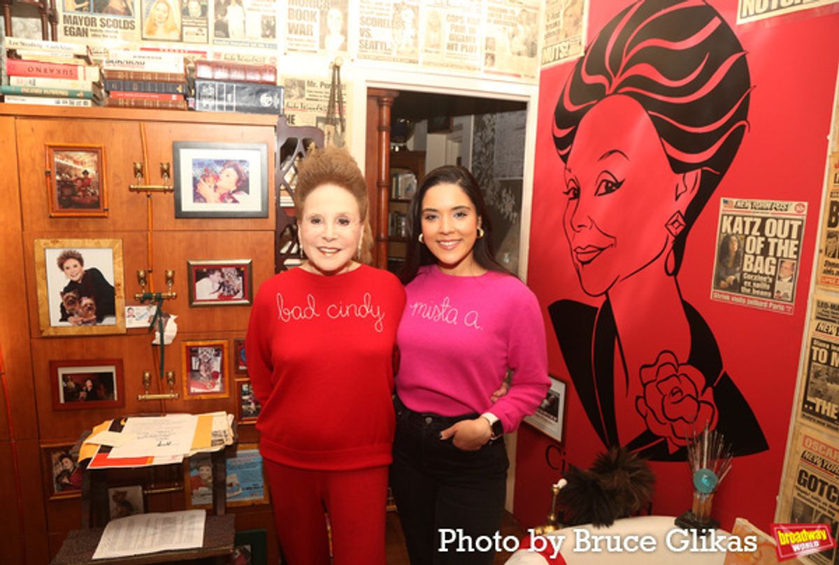 Cindy Adams and Linedy Genao  at 