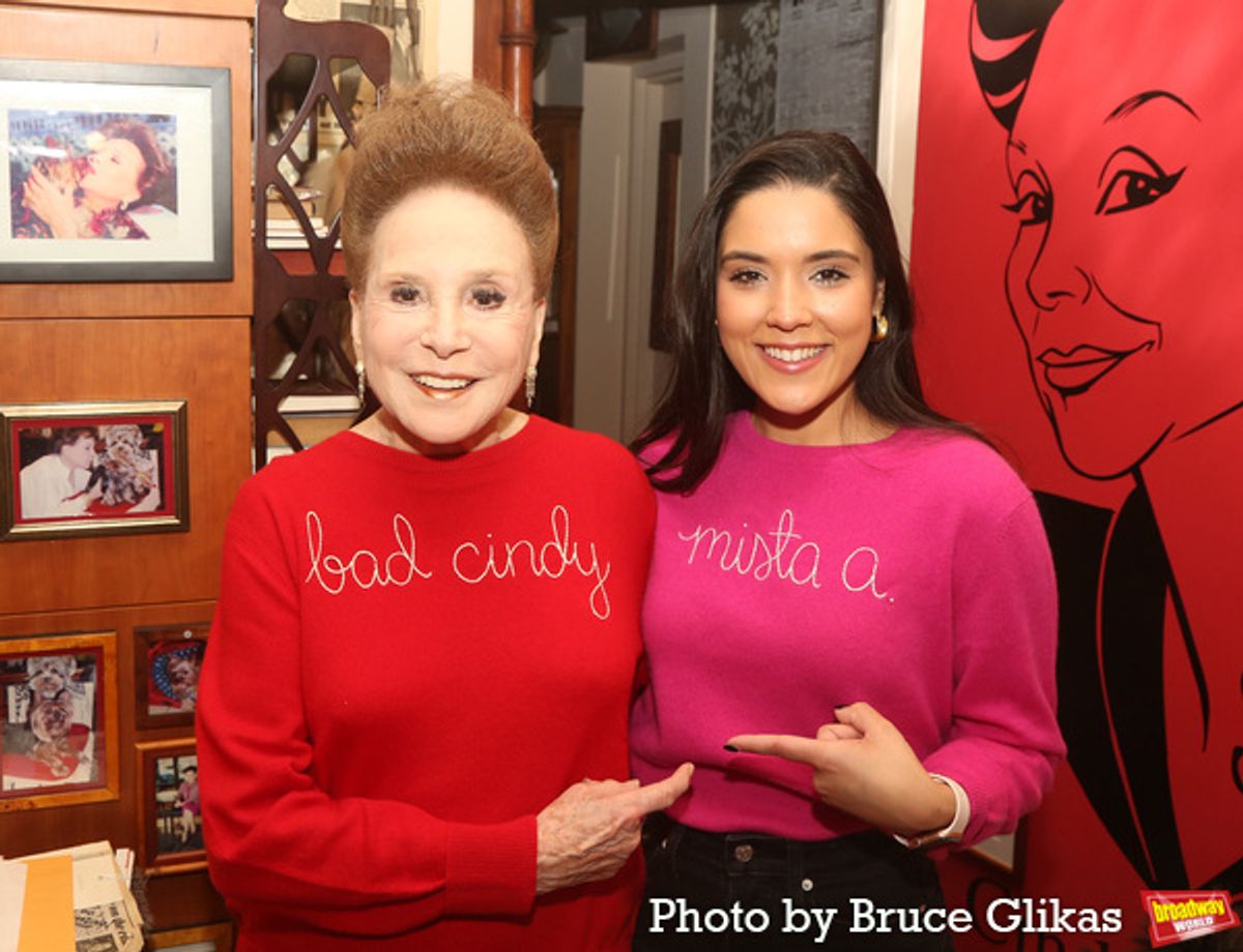 Cindy Adams and Linedy Genao  at 