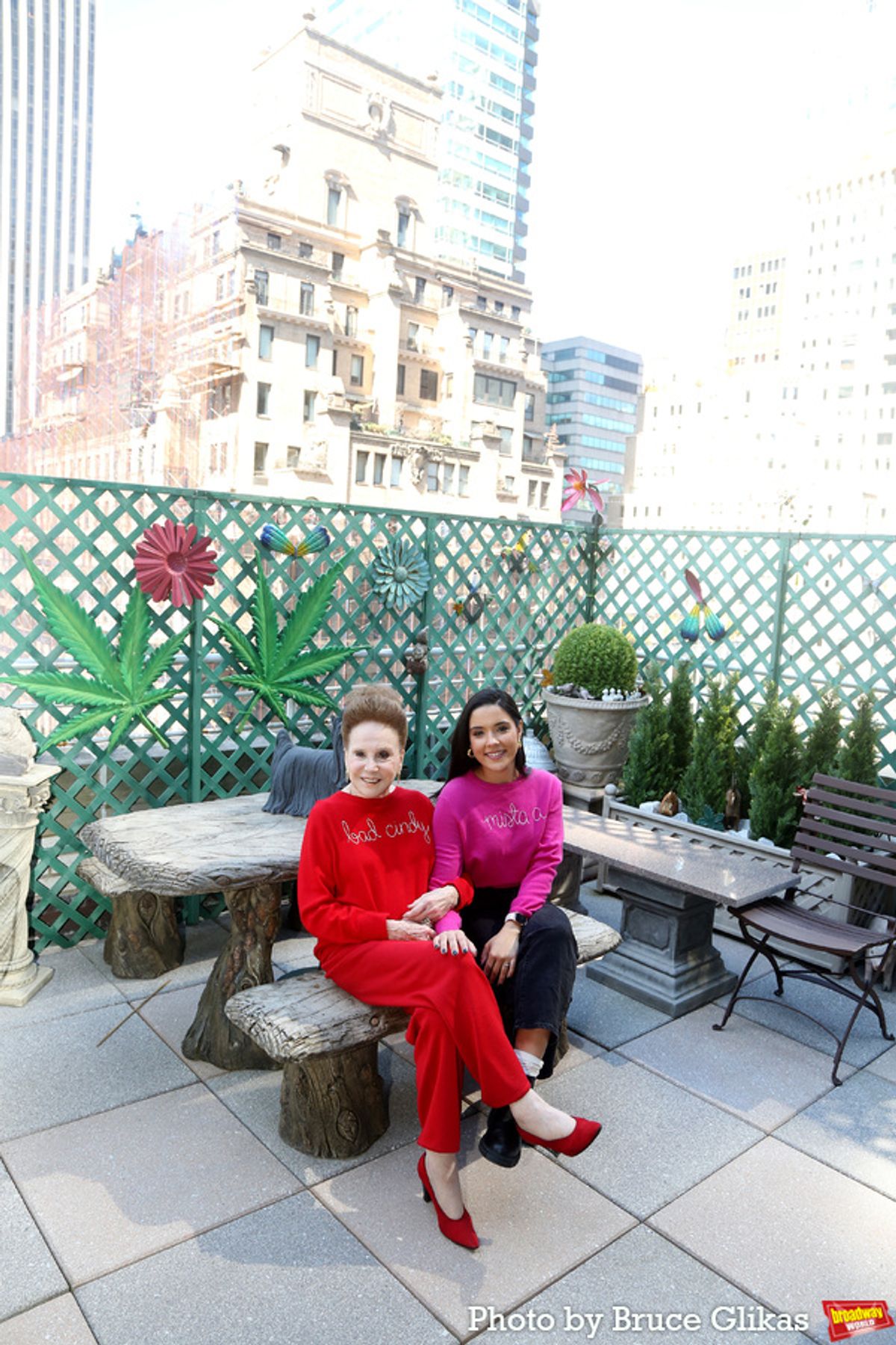 Cindy Adams and Linedy Genao  at 