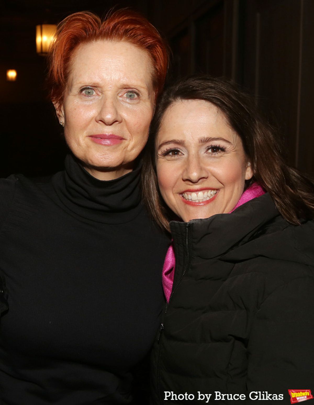 Cynthia Nixon and Alli Mauzey at 