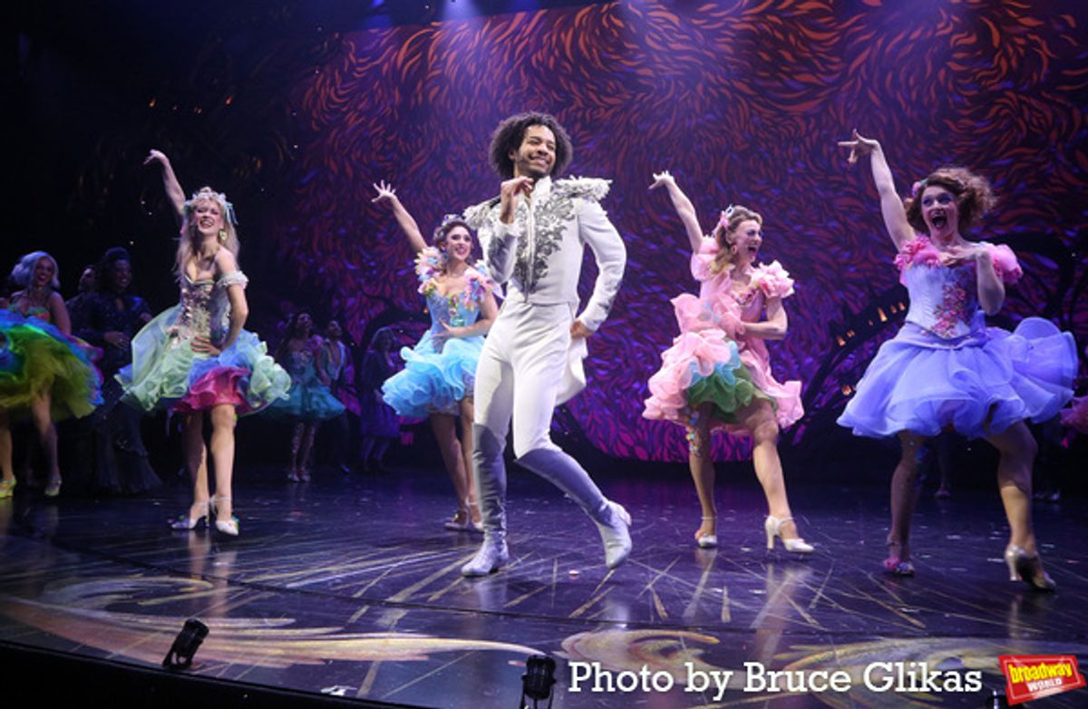 Jordan Dobson and The Cast of 'Bad Cinderella' at 