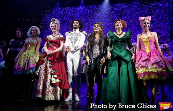 Morgan Higgins, Grace McLean, Jordan Dobson, Linedy Genao, Carolee Carmello and Sammi Photo