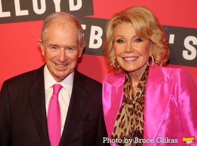 Stephen Schwarzman and Producer Christine Schwarzman Photo