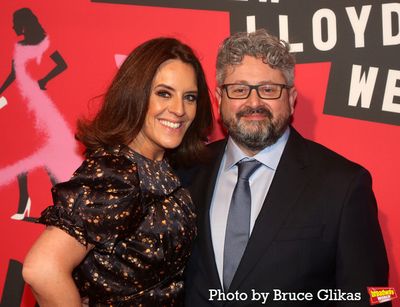 Rebecca Kane Burton and Director Laurence Connor Photo