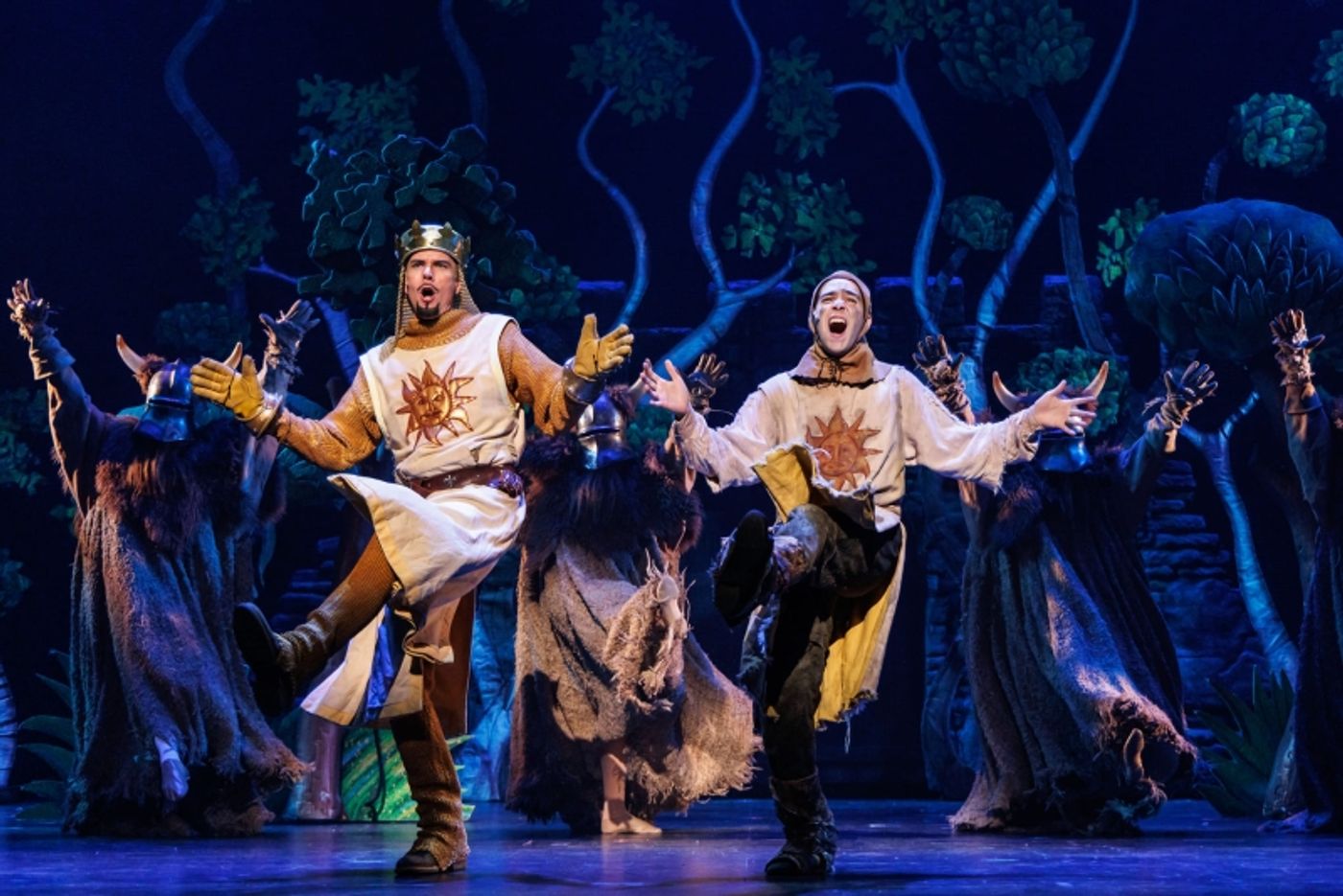 Review: SPAMALOT Looks on the Bright Side of Life at City Springs Theatre  Image