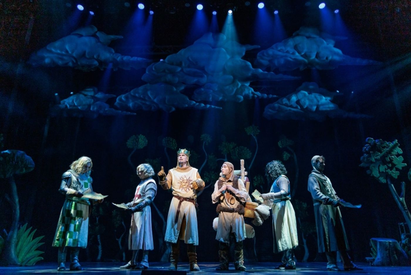 Review: SPAMALOT Looks on the Bright Side of Life at City Springs Theatre  Image