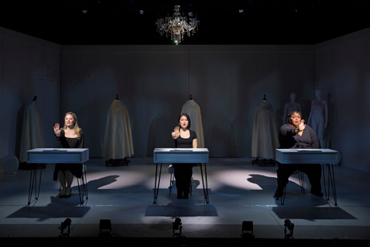 Hayley Podschun, Amy Keum, Jade Jones at 