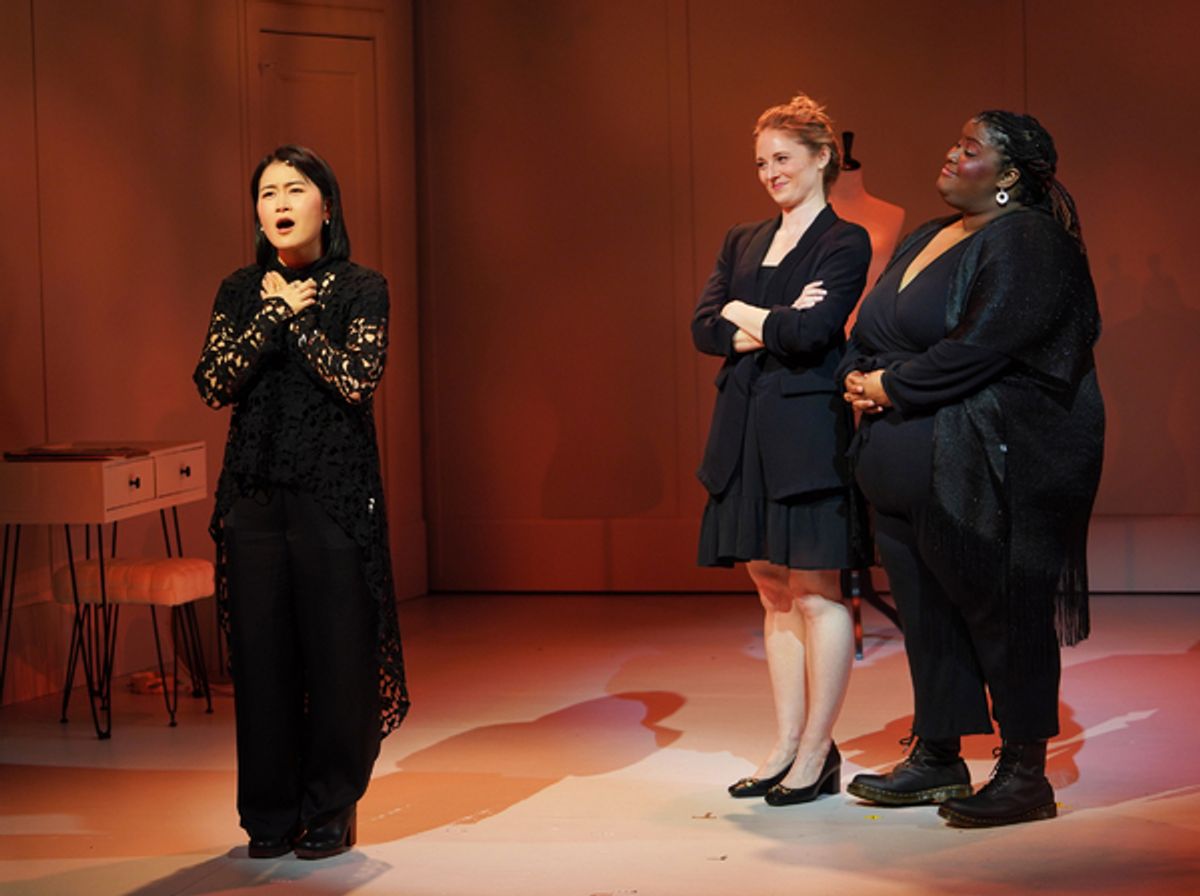 Amy Keum, Hayley Podschun, Jade Jones at 