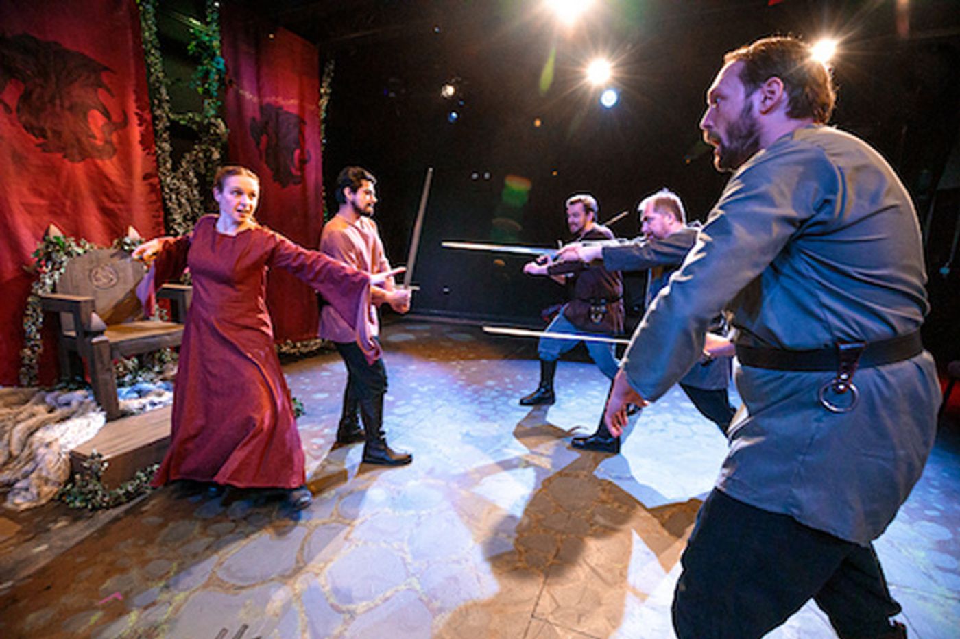 Photos: Idle Muse Presents THE LAST QUEEN OF CAMELOT Opening Tomorrow  Image