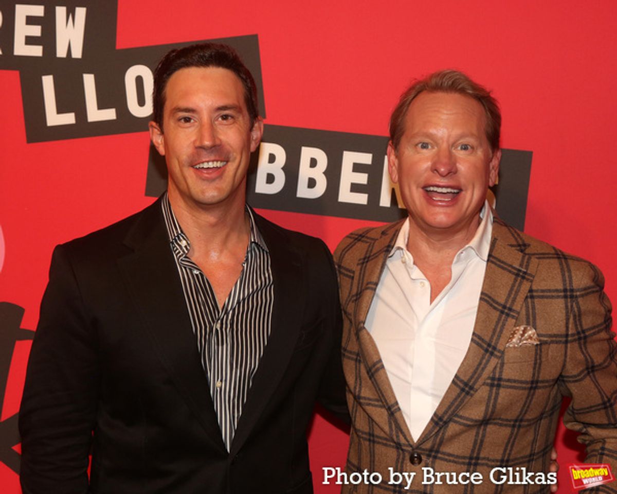 Erik Ternon and Carson Kressley at 
