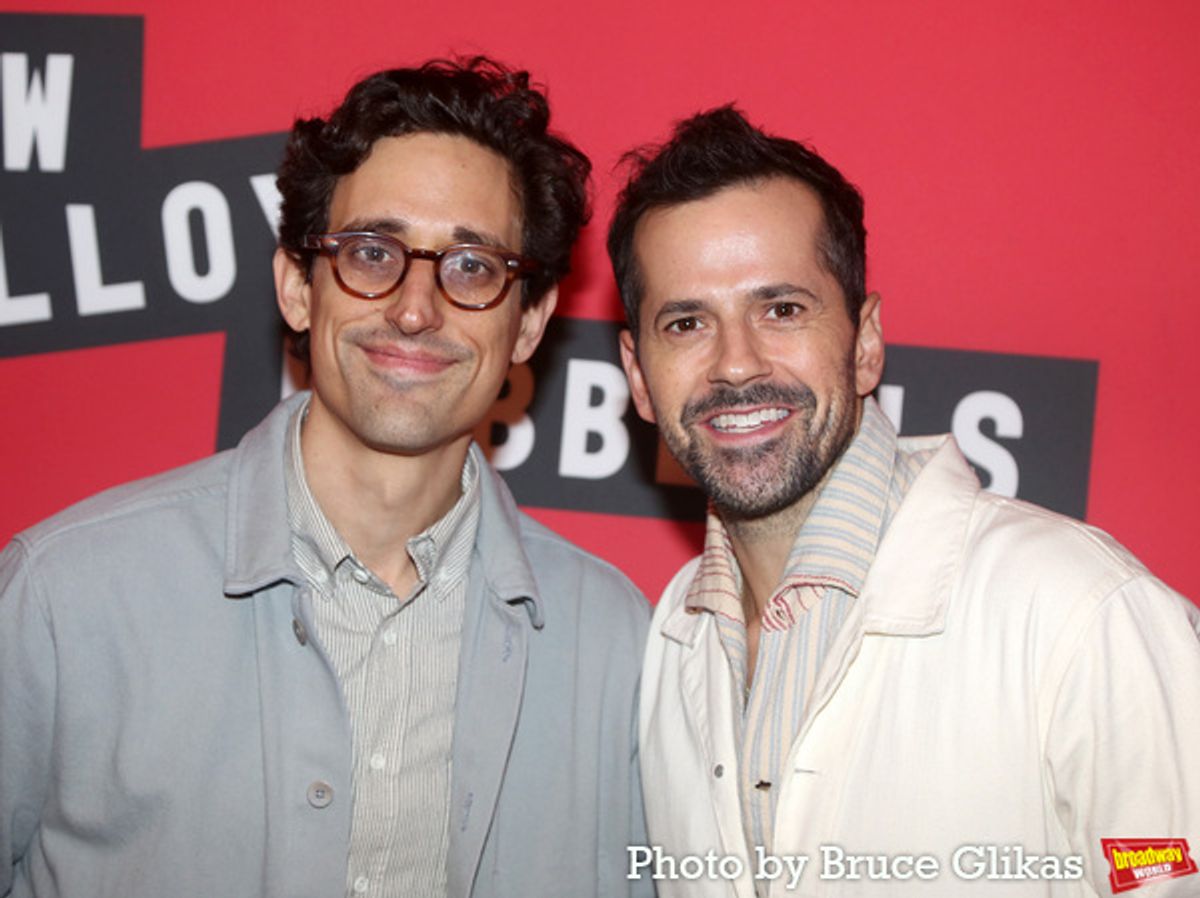 Justin Peck and Robert Fairchild at 