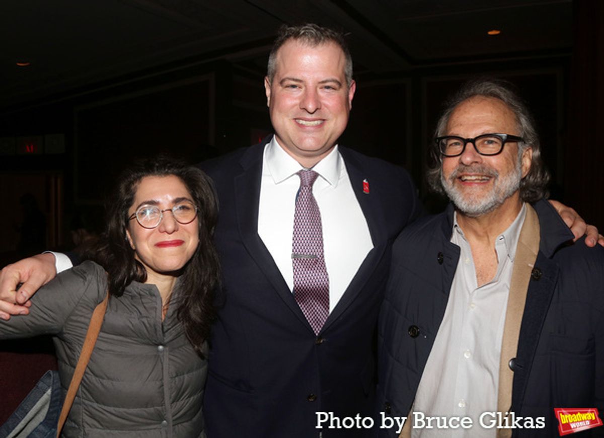 Emily Gersten, Executive Producer John Johnson and F. Richard Pappas at 