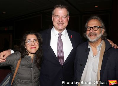 Emily Gersten, Executive Producer John Johnson and F. Richard Pappas Photo