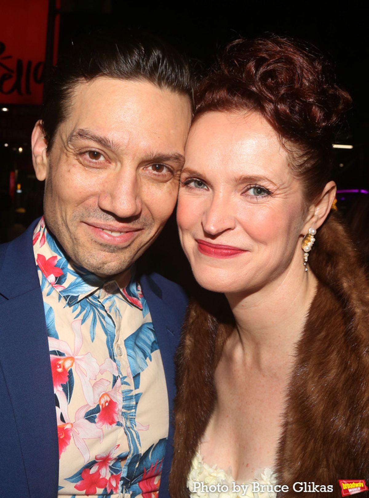 Chris Grant and Grace McLean  at 