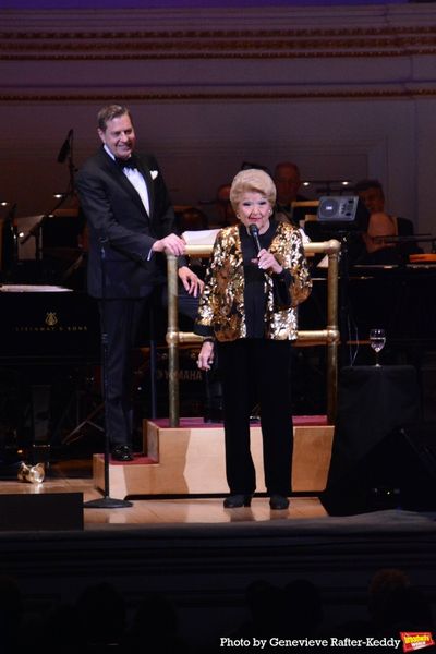 Steven Reineke and Marilyn Maye Photo