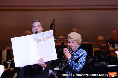 Proclamation from The City of New York ready by Steven Reineke to Marilyn Maye Photo