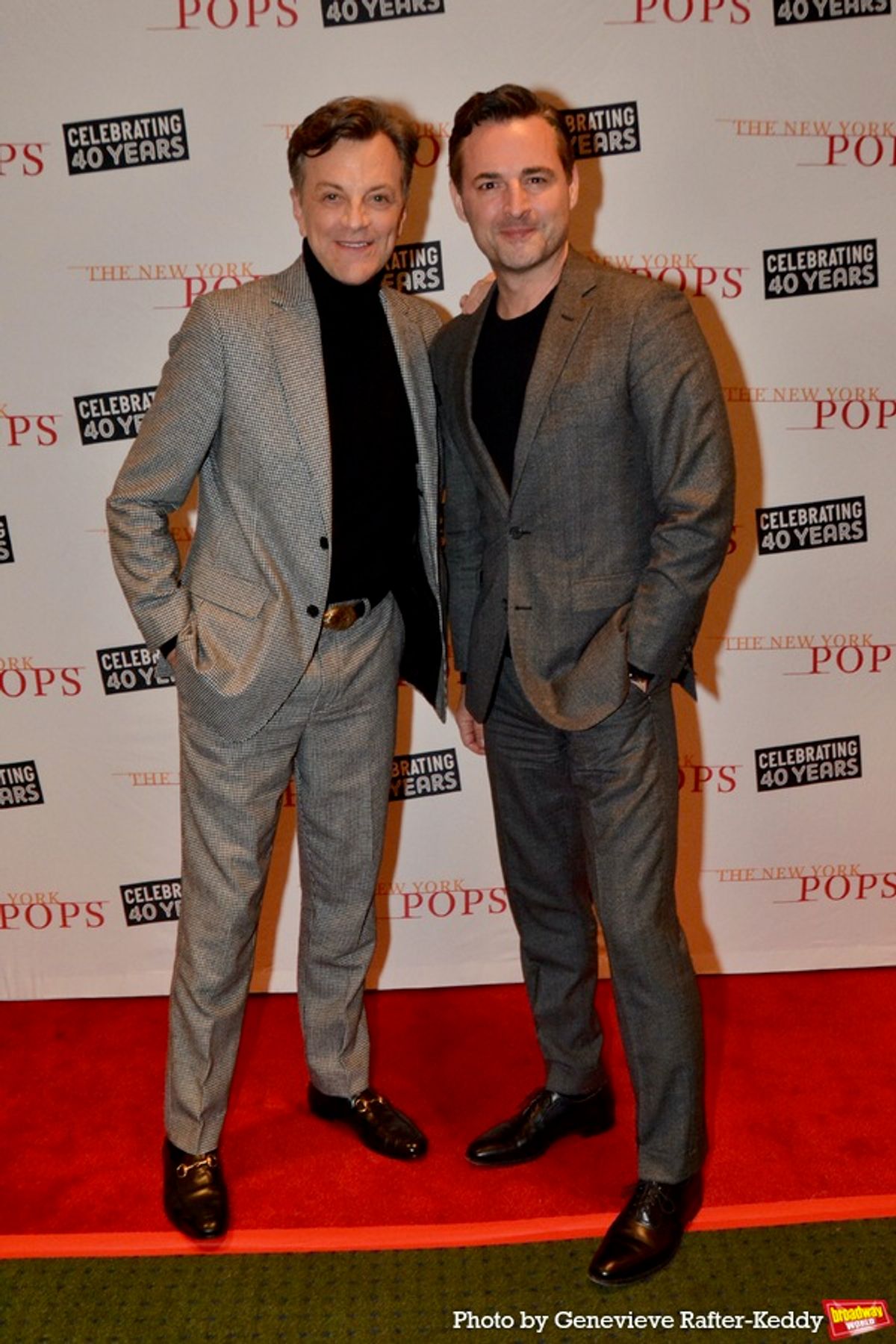 Jim Caruso and Max von Essen at 