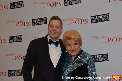 Steven Reineke and Marilyn Maye Photo