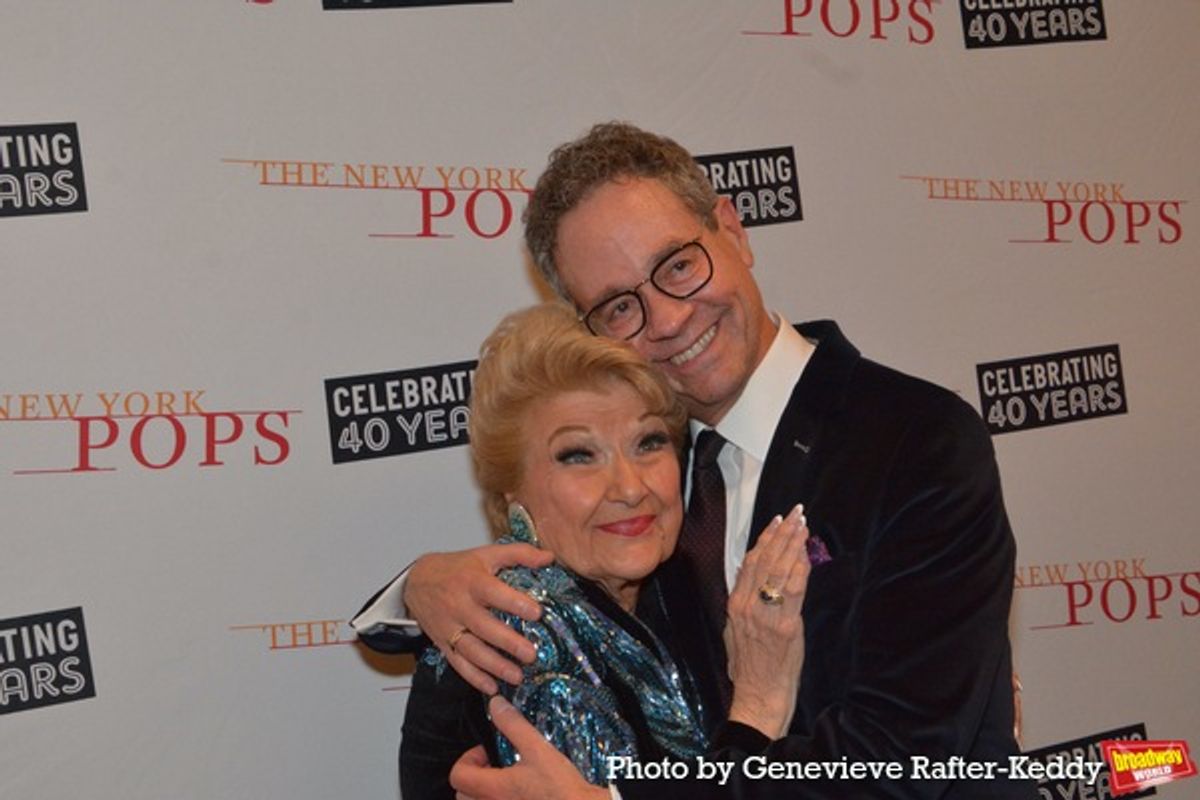 Marilyn Maye and Mark Sendroff at 