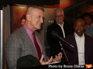 Tom Kirdahy, David Thompson and Mayor Eric Adams of New York City @ BroadwayWorld Tom Kirdahy, David Thompson and Mayor Eric Adams of New York City Photo
