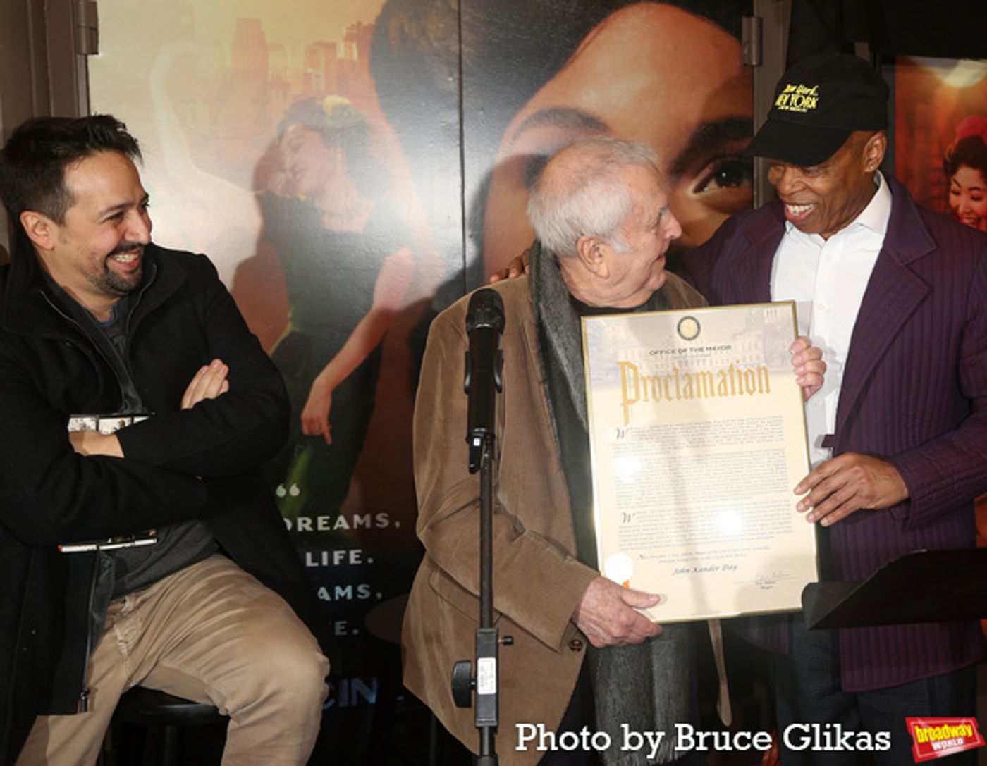 Photos: Go Inside the Unveiling of 'Kander & Ebb Way' in Honor of NEW YORK, NEW YORK's First Preview  Image