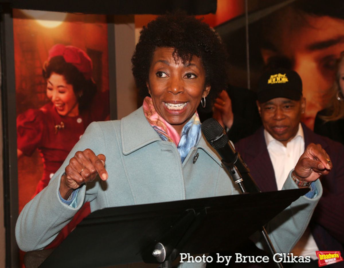 Sharon Washington and Mayor Eric Adams of New York City at 