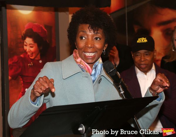 Sharon Washington and Mayor Eric Adams of New York City Photo
