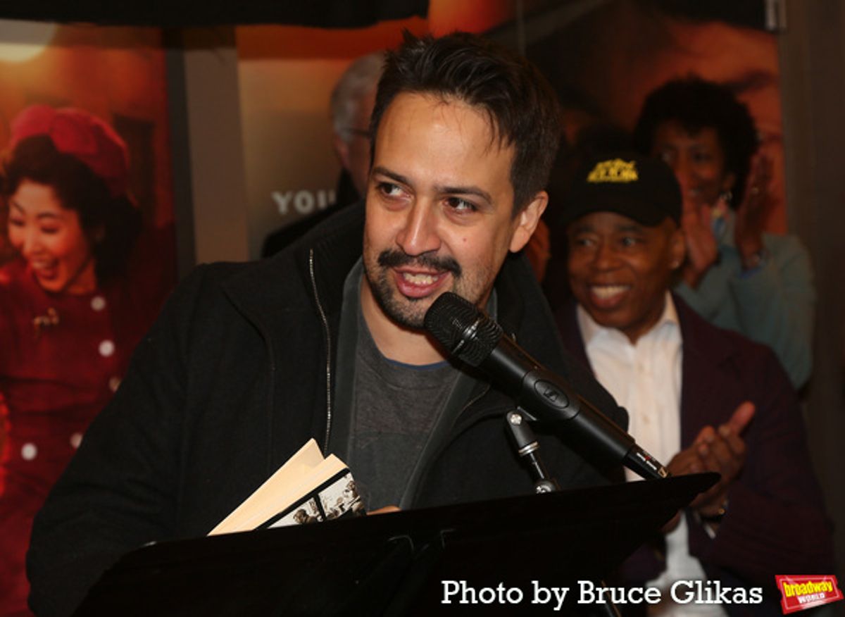 Lin-Manuel Miranda  at 