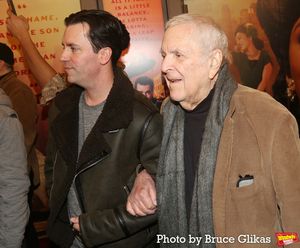 Clyde Alves and John Kander Photo