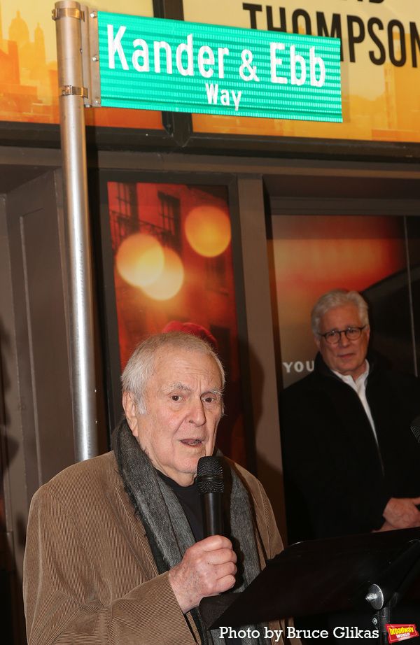 Photos: Go Inside the Unveiling of 'Kander & Ebb Way' in Honor of NEW YORK, NEW YORK's First Preview — photo 30 of 44