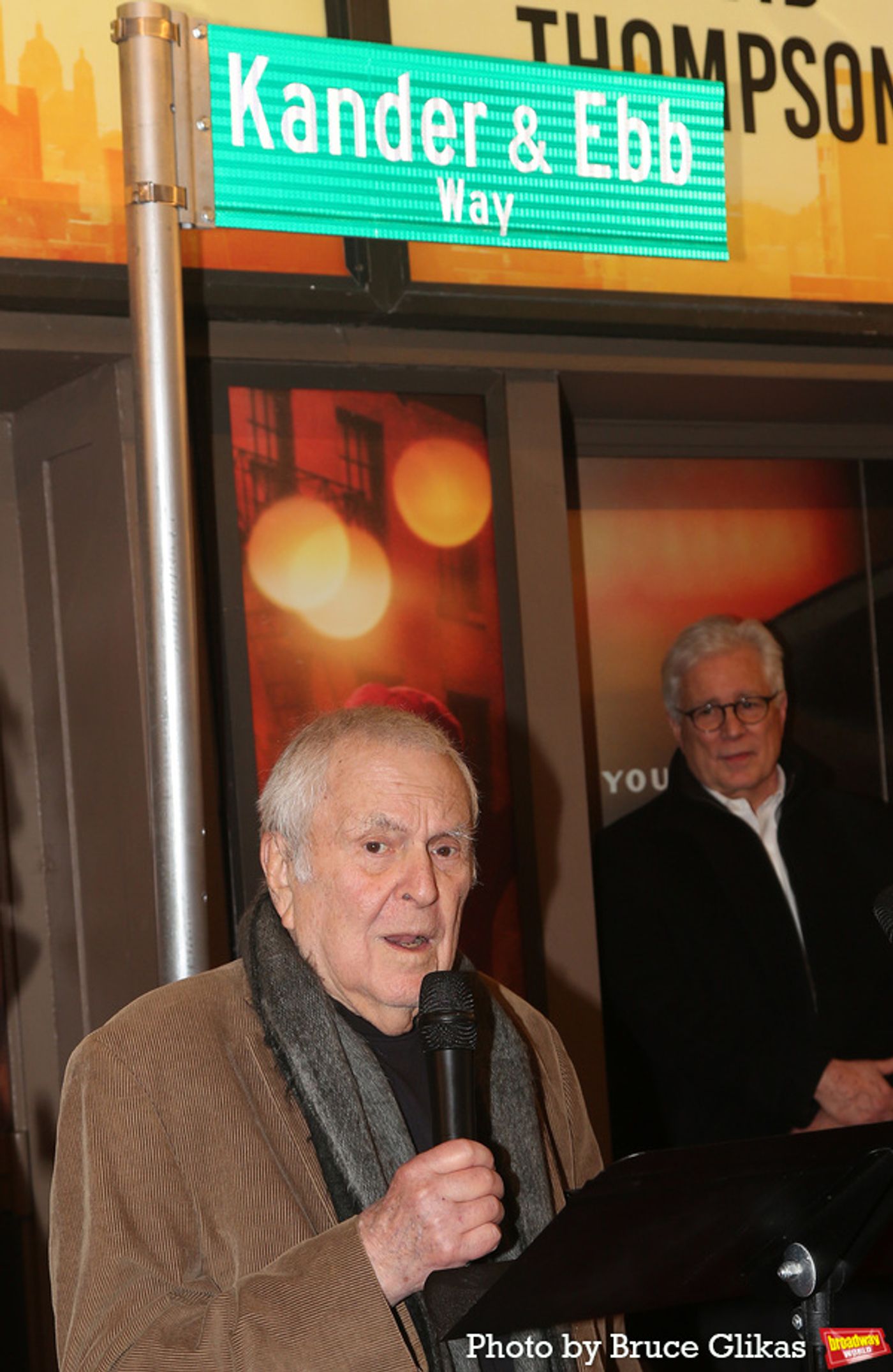 Photos: Go Inside the Unveiling of 'Kander & Ebb Way' in Honor of NEW YORK, NEW YORK's First Preview  Image