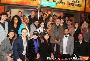 The Cast of "New York, New York" and John Kander Photo