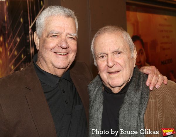 Albert Stephenson and John Kander Photo