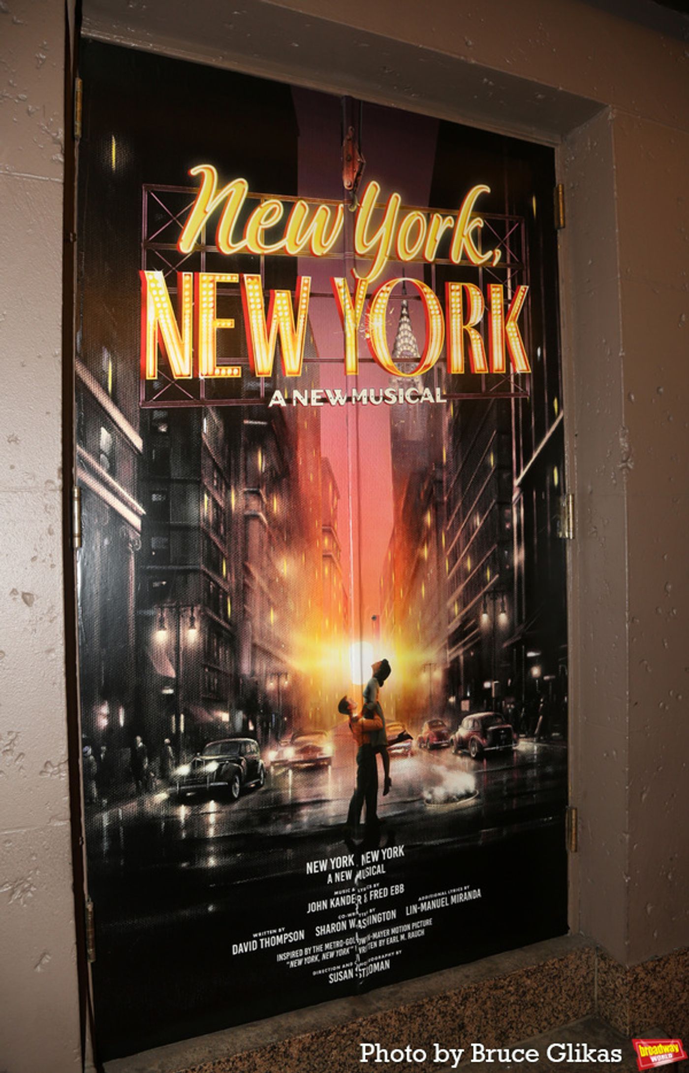 Photos: Go Inside the Unveiling of 'Kander & Ebb Way' in Honor of NEW YORK, NEW YORK's First Preview  Image