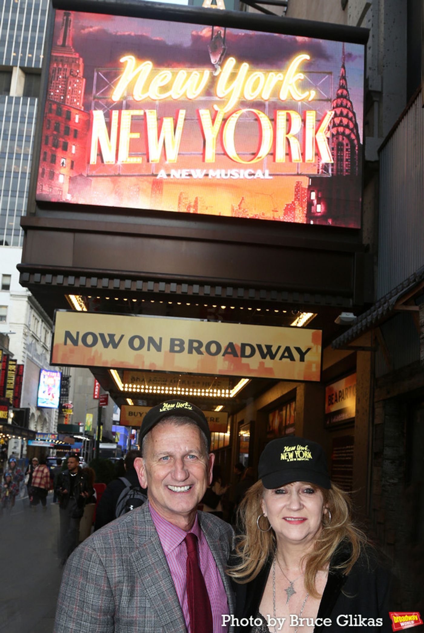 Photos: Go Inside the Unveiling of 'Kander & Ebb Way' in Honor of NEW YORK, NEW YORK's First Preview  Image