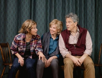 Nancy Travis, Linda Purl, and Michael Butler Photo