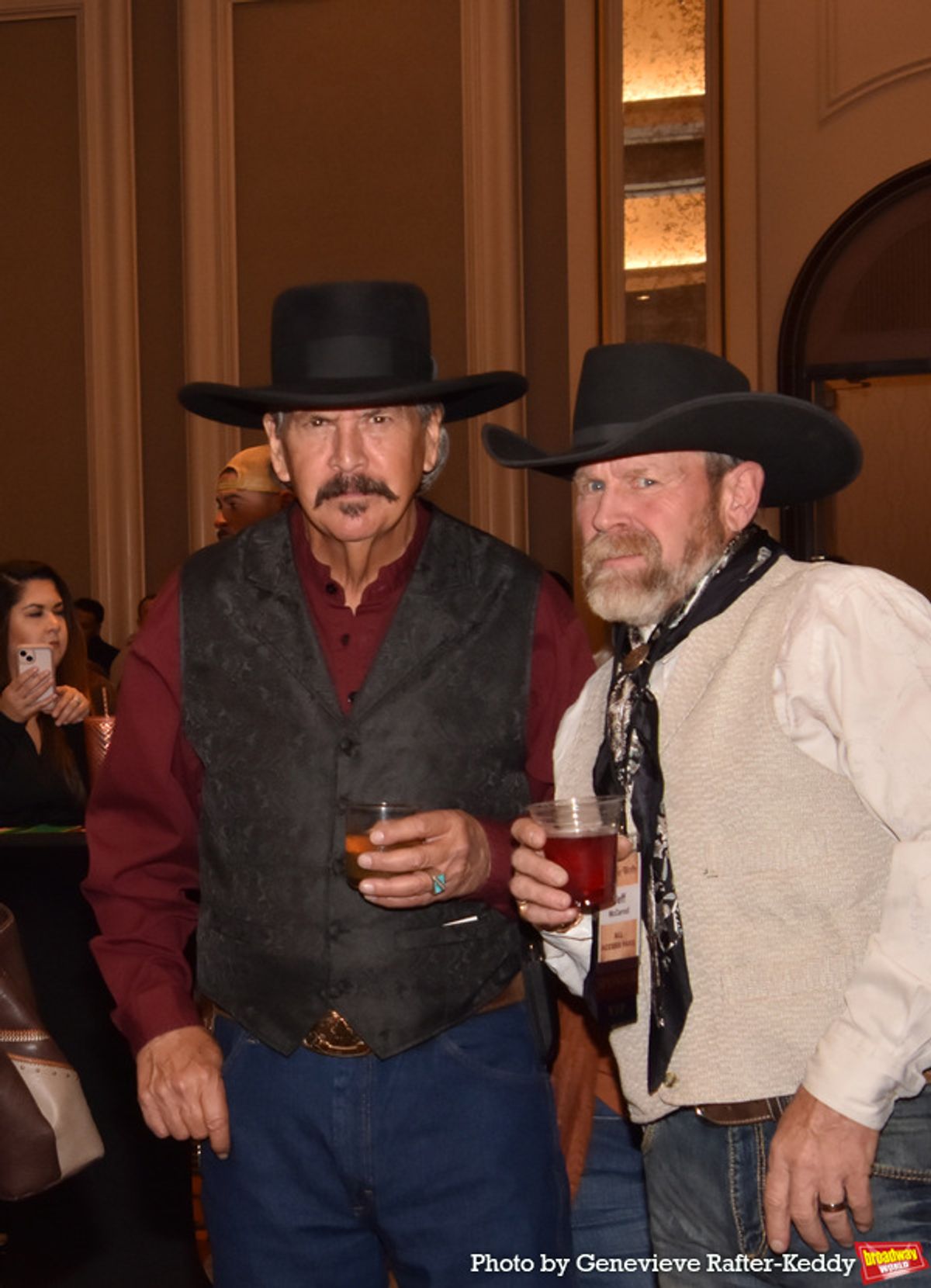 Buck Montgomery and Jeff McCarroll at 