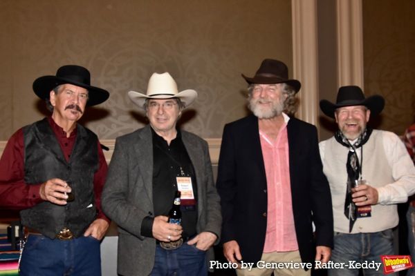 Buck Montgomery, Robert Carradine, Darby Hinton and Jeff McCarroll Photo