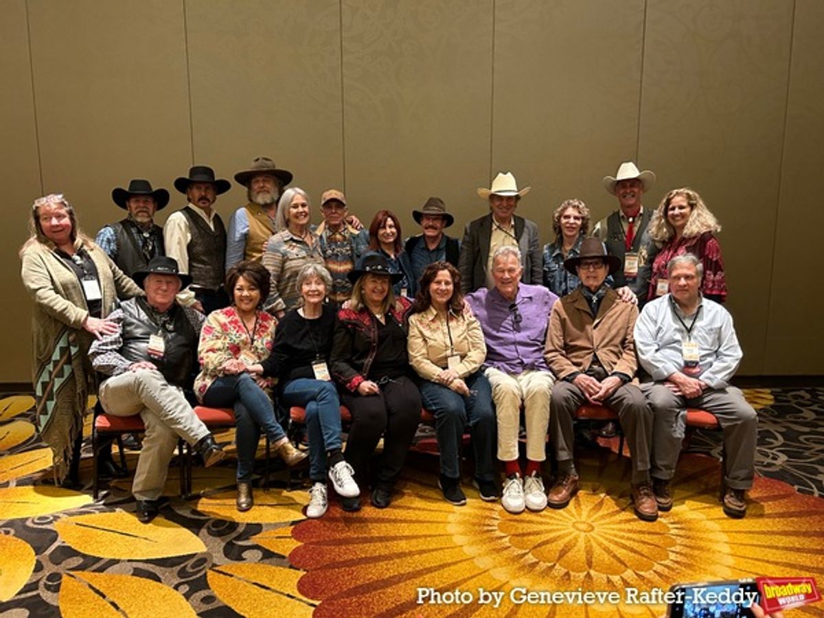 Penny McQueen, Ginger Cook, Lisa McCrea, Kathy Ramos, Christine Gilles and Debra McGreevey join with Jeff McCarroll Buck Montgomery, Darby Hinton, Mitch Vogel, Robert Carradine, Wyatt McCrea, Michael McGreevey, Mary Deese Hampton, Charlotte Stewart, Andy Klyde, Bo Svenson and Michael Dante at 