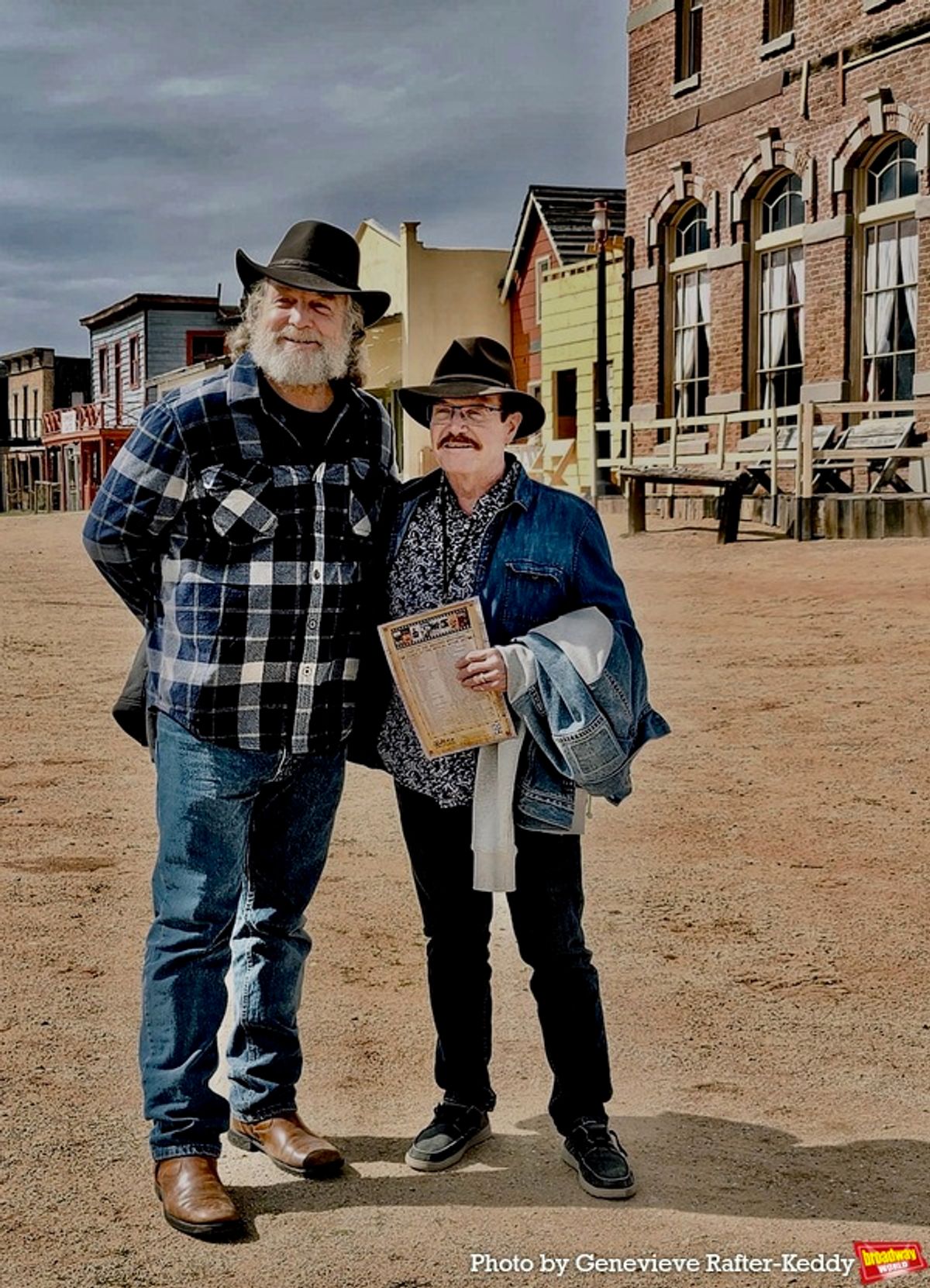 Darby Hinton and Mitch Vogel at 