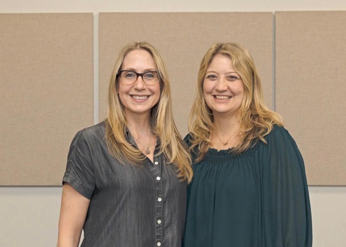 Laura Jordan with Heidi Schreck at 