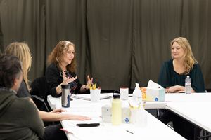 Ben Cherry, Laura Jordan, Karen Azenberg, Heidi Schreck @ BroadwayWorld Ben Cherry, Laura Jordan, Karen Azenberg, Heidi Schreck Photo