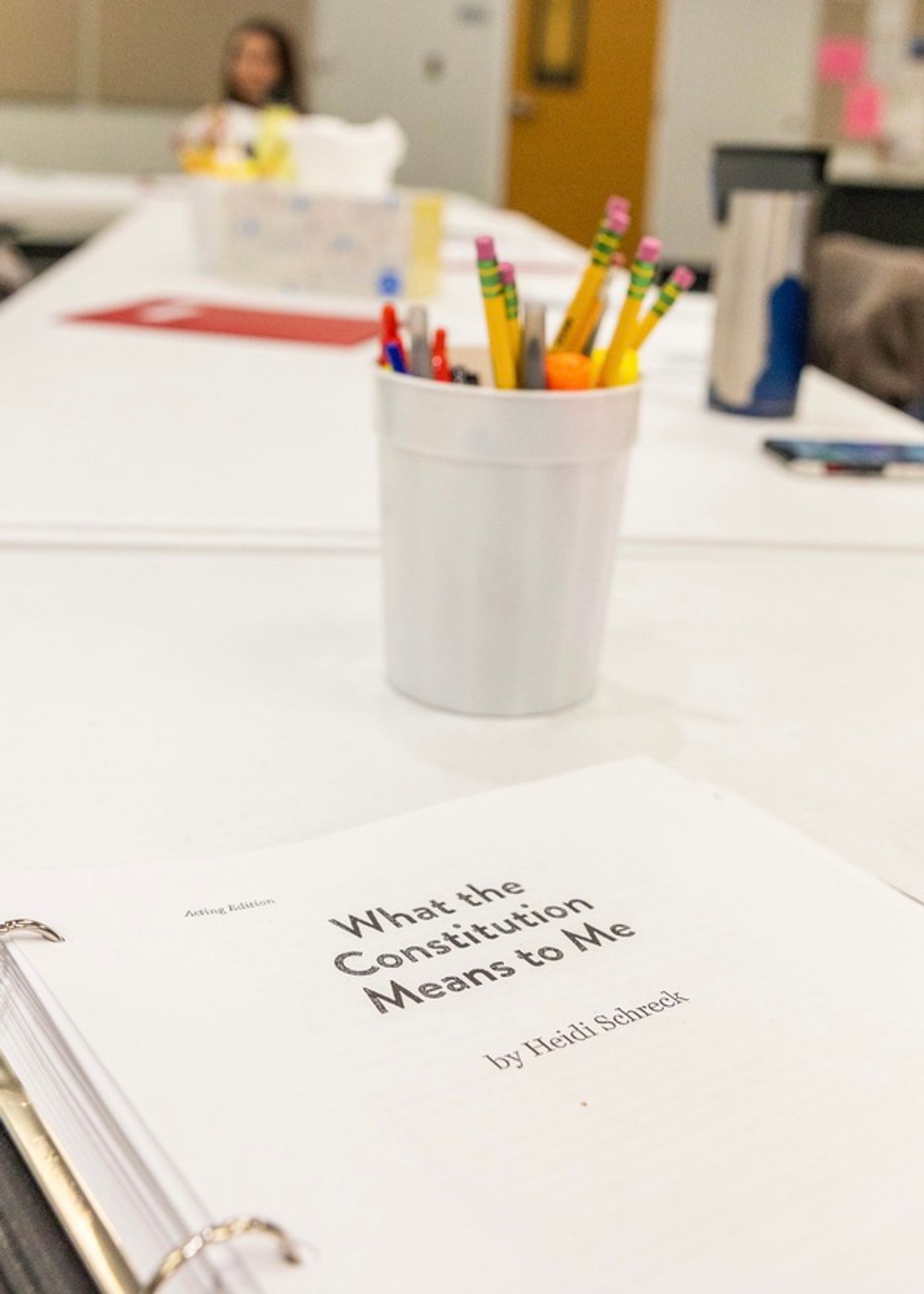 Photos: Heidi Schreck Visits Pioneer Theatre Company's WHAT THE CONSTITUTION MEANS TO ME  Image