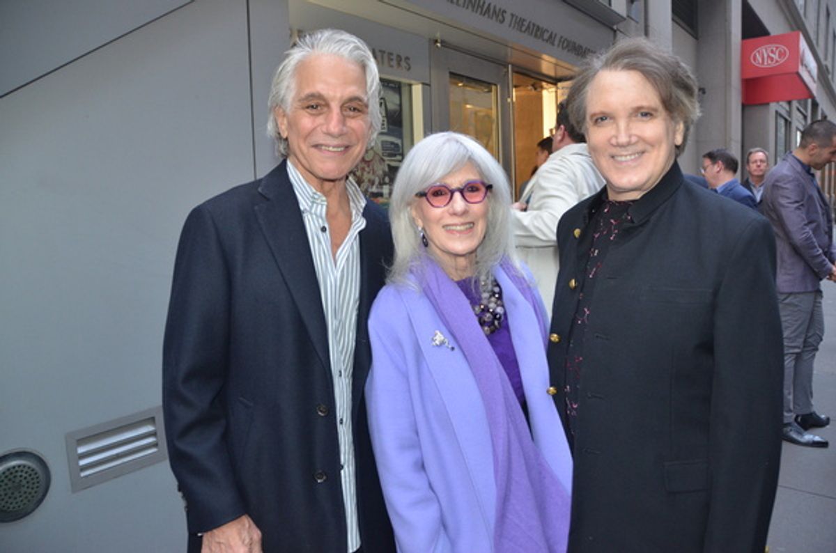 Tony Danza, Jamie deRoy, Charles Busch at 