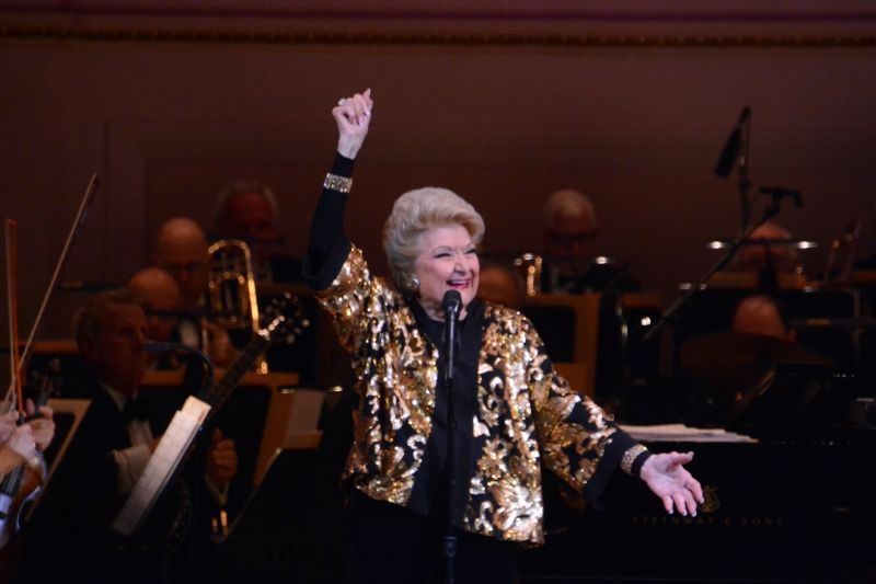 Review: THE MARVELOUS MARILYN MAYE Makes History And Legend At Carnegie Hall Review: THE MARVELOUS MARILYN MAYE Makes History And Legend At Carnegie Hall Image