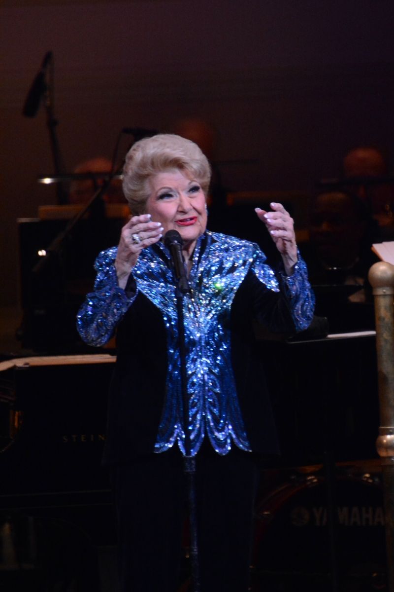 Review: THE MARVELOUS MARILYN MAYE Makes History And Legend At Carnegie Hall Review: THE MARVELOUS MARILYN MAYE Makes History And Legend At Carnegie Hall Image
