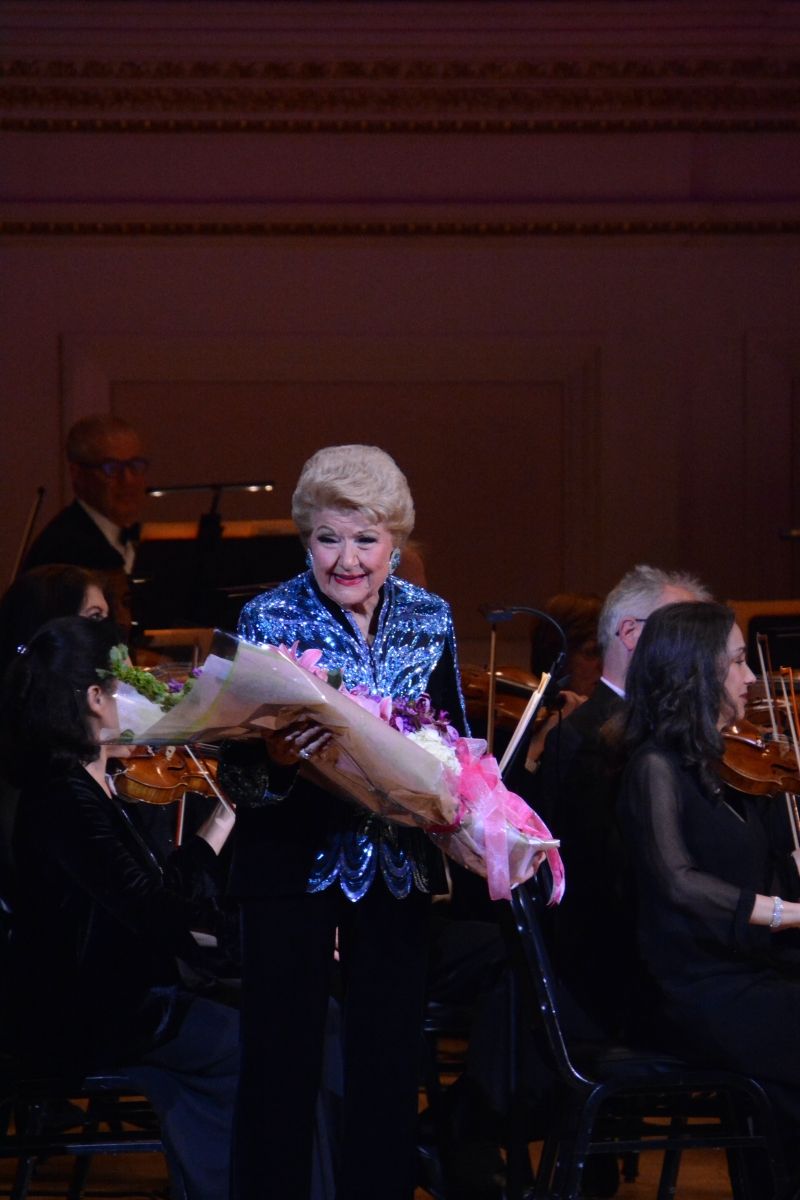 Review: THE MARVELOUS MARILYN MAYE Makes History And Legend At Carnegie Hall Review: THE MARVELOUS MARILYN MAYE Makes History And Legend At Carnegie Hall Image